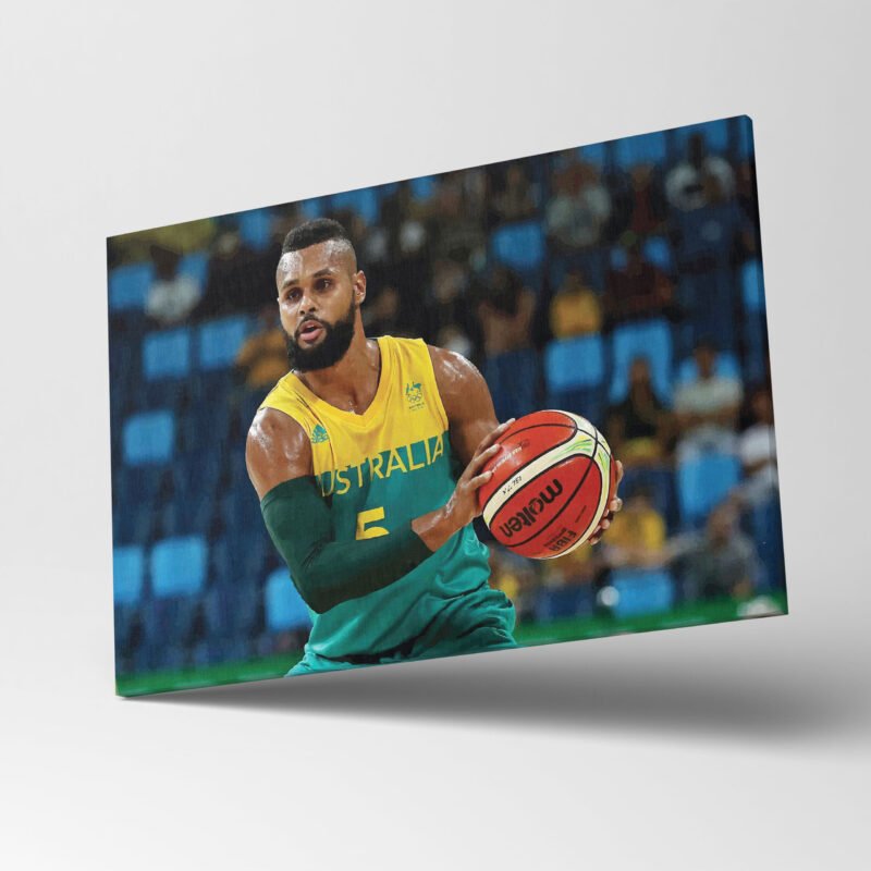 Patty Mills Canvas Wall Art