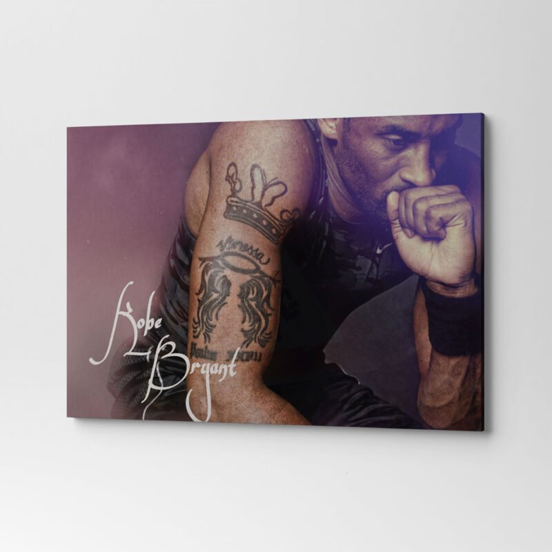 Kobe Bryant Lakers Canvas Wall Art - Image 3