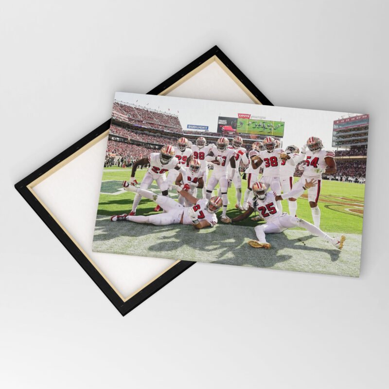 San Francisco 49ers Team Canvas Wall Art - Image 4