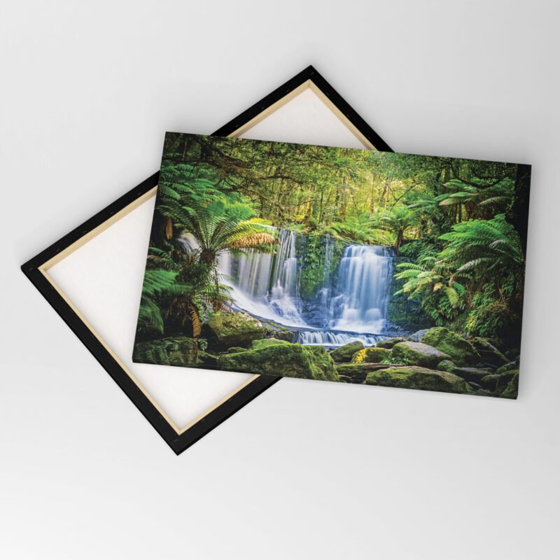 Horseshoe Falls at the mt field National Park, Australia Canvas Wall Art - Image 4