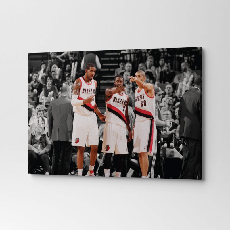 Portland Trail Blazers Canvas Wall Art - Image 3