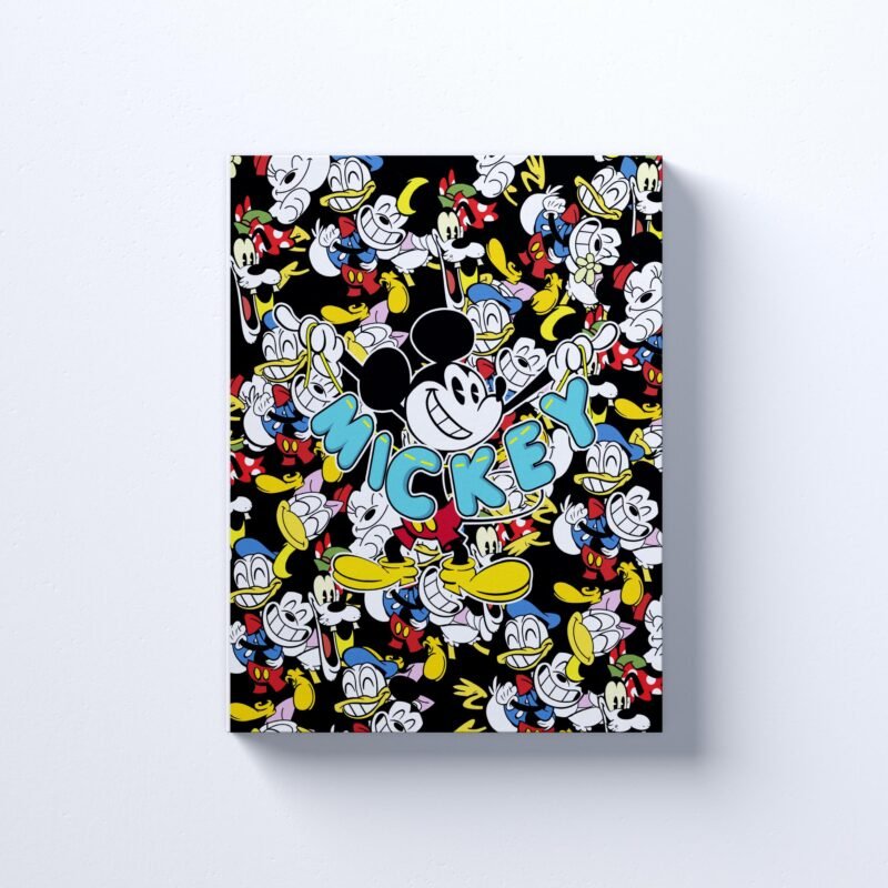 Classic Mickey Mouse and Friends Canvas Wall Art - Image 2