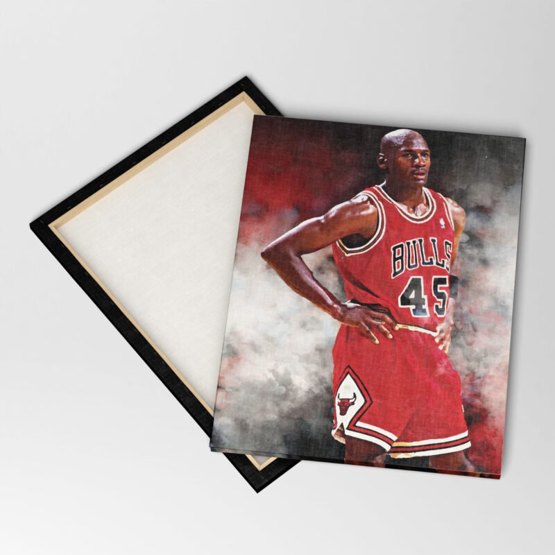 Michael Jordan's Insane Relationship with Sports Betting Canvas Wall Art - Image 2
