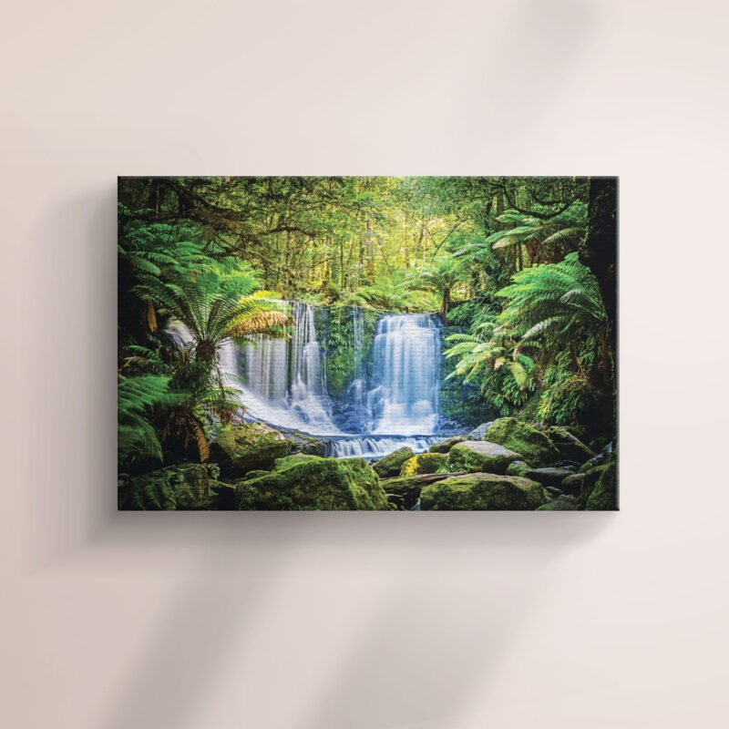 Horseshoe Falls at the mt field National Park, Australia Canvas Wall Art - Image 2