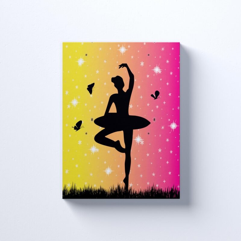 Perfect Gifts for Your Ballet Dancer Canvas Wall Art - Image 2