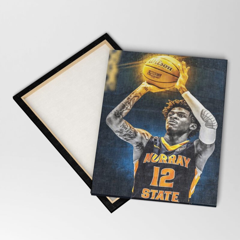 Ja Morant dunk classic Canvas Wall Art - Image 2