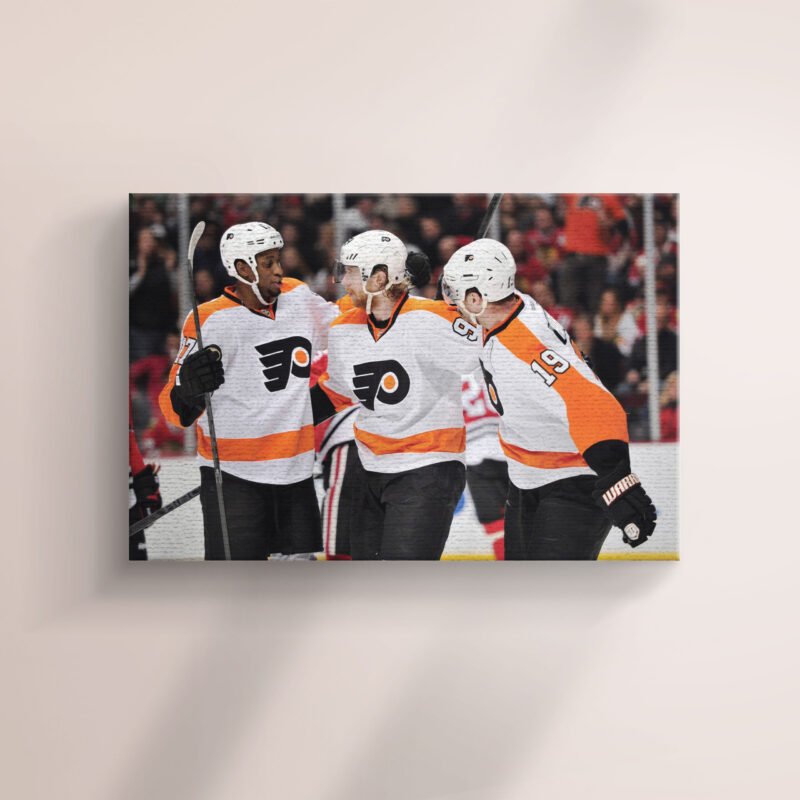 Philadelphia Flyers Team Canvas Wall Art - Image 2