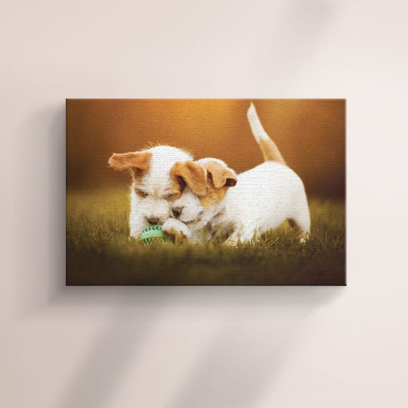 Jack Russell Terrier Canvas Wall Art - Image 2