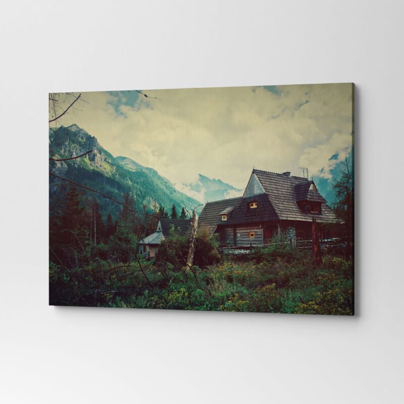 Nature in Mountains Canvas Wall Art - Image 3