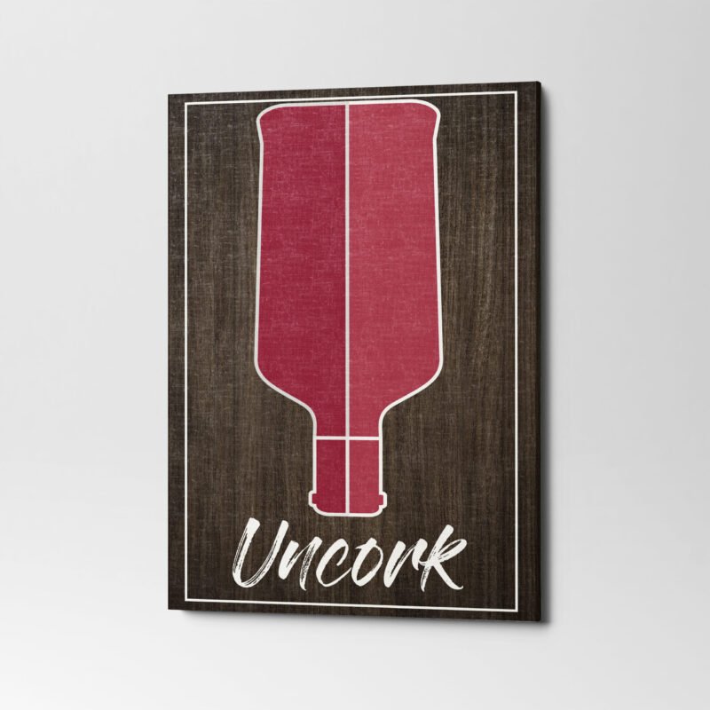 Uncork and Unwind 2 Panel Canvas Wall Art - Image 2