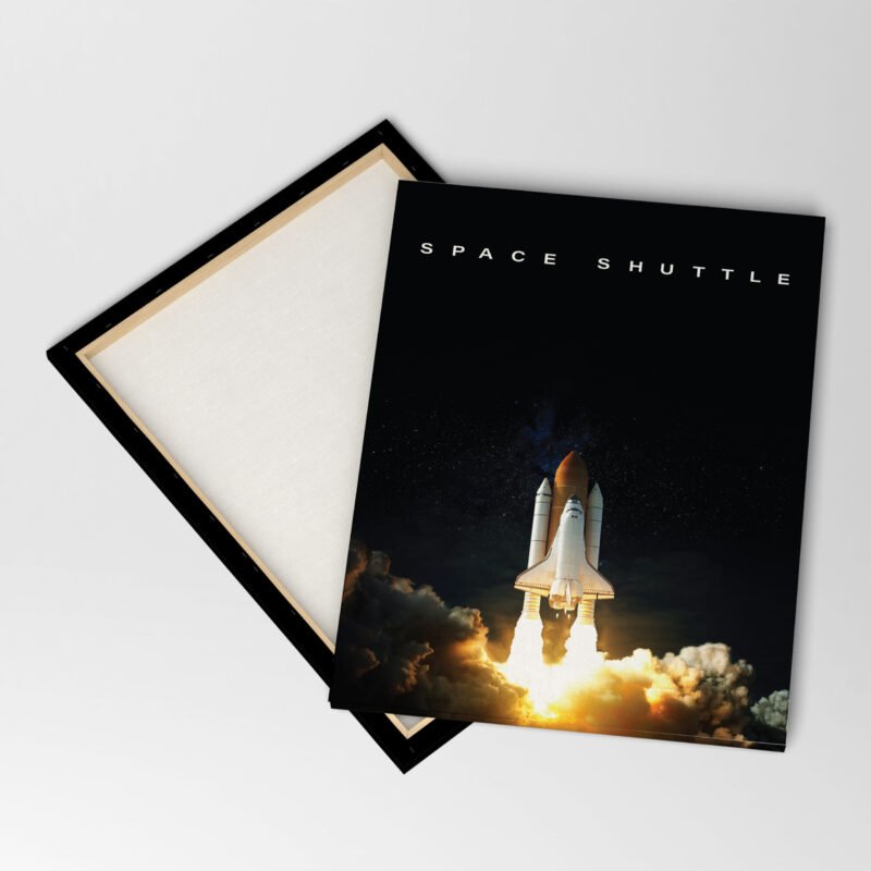 "Space Shuttle" Motivational Canvas Wall Art - Image 4